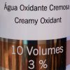 Água oxigenada Cremosa 10 volumes  900 ml
